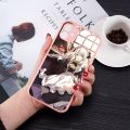 Uonevic X Translucent Matte X XRni Pro 13 Mione 14 Girl Phone Case Cartoon Bargain price Cute Maid for iPh 11 12 Max 8 7 Plu XS MA Light Case. 