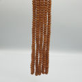 5 Mukhi Indonesian Rudraksha Mala Patthari Dana-109 beads gemstone. 