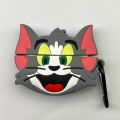 Amo Store Tom AirPods Case | Premium Silicone Protective Cover | Compatible with AirPods Pro, Pro 2, 3 & 4 | Cute & Durable Tom and Jerry Design. 