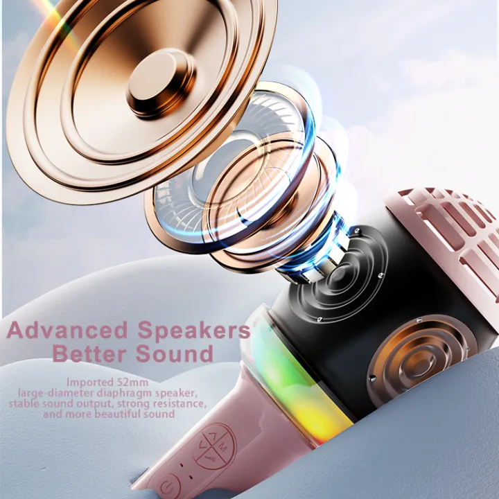 Wireless%20Microphone%20Karaoke%20Speaker%20Cordless%20Bass%20Singing%20Machine%20Portable%20Handheld%20KTV%20Hifi%20For%20Karaoke%20Party%20-%20Image%203
