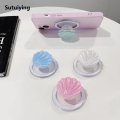 Sutuiying NEW Korea INS Glitter Scallop For Magsafe Magnetic Phone Griptok Fifty percent discount Grip Tok Stand For IPhone Samsung Foldable Case Holder Bracket. 