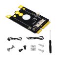 Upgrade Version Mini PCIe (MPCIe) Converter Adapter Board 12+6 Pins WiFi Card to Mini PCI-E for Broadcom BCM94360CD. 