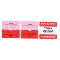 Mini Small Size Truth Or Dare For Couples Cards Games Lovers Board Game Supply English Version. 