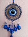 Evil Eye Wind Chimes with Bells for Main Door Balcony Wall Hanging for Positive Vibes & Removes Negative Energy. 