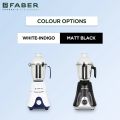 Faber Hilux 550W Blender Mixer Grinder, 3 SS clip lock jars & blades || low-noise copper motor, up to 18000 rpm speed || 2 year comprehensive warranty (FMG HILUX 550 W 3J NERO) Black. 