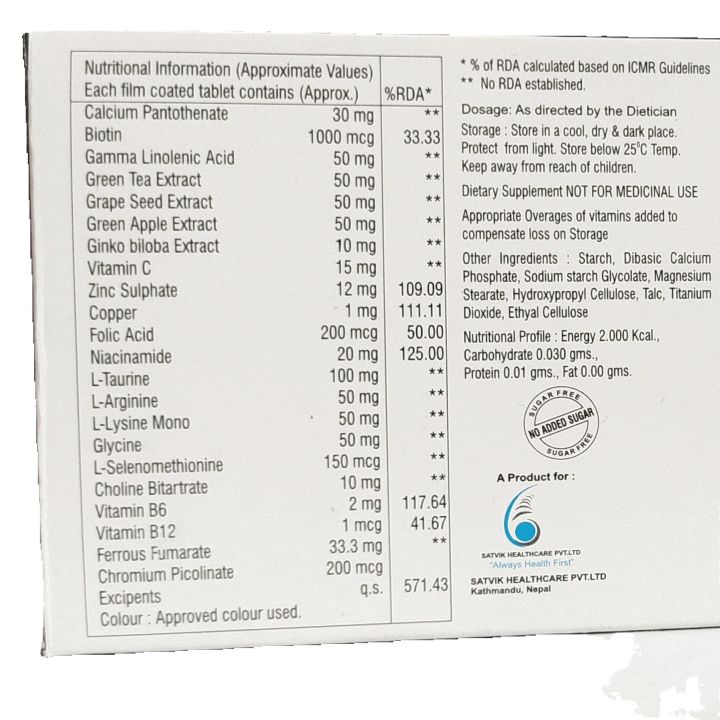 Nutrihair%20Tablets-30%20Tab%20For%20Hair,Nail%20&%20Skin%20-%20Image%202