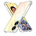 Back Case for Realme C55 / Narzo N55 Crystal Soft Clear | Shockproof Design | Transparent Soft Phone Back Cover. 