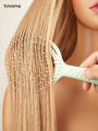 Sutuiying Relaxing Circular Massage Comb Portable Hollow Hair Combs Scalp Profesional Massage Brush Salon Styling Tools Solid Color Hair Brush. 