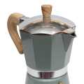 Aluminum Moka Pot 6 Cup Capacity. 