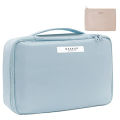 Travel Makeup Bag Cosmetic Bag Makeup Bag Toiletry Bag for Women and Girls,Dark Grey. 