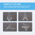 10Pcs Acrylic Coin Display Stand Holder Small Coins Easel Holder for Card Collectable Capsule Medal Racks. 