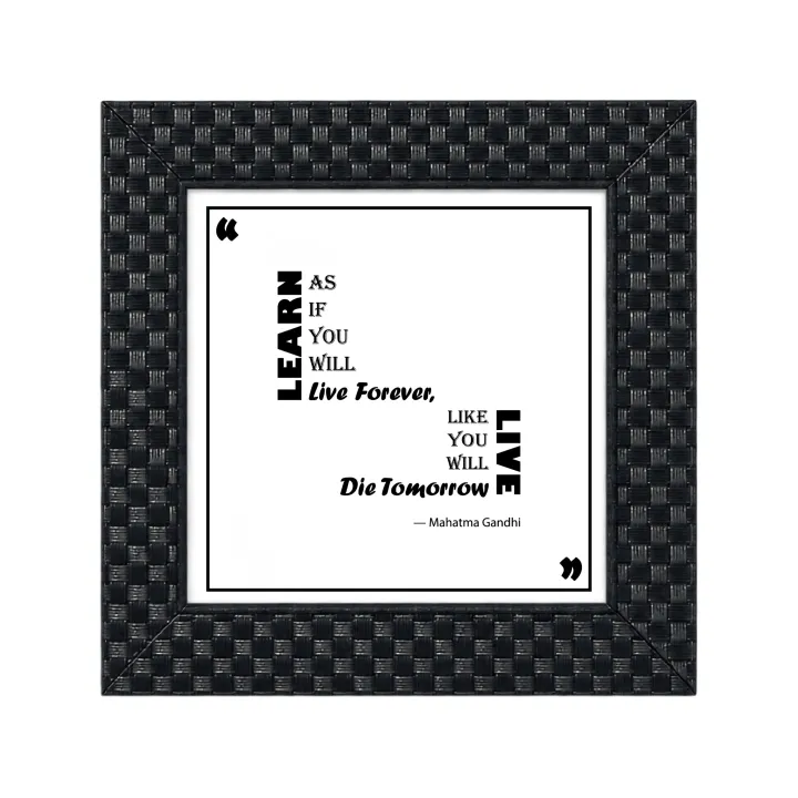 "If%20life%20was%20easy"%20Quote-%20matt%20laminated%20printed%20poster%20with%20checker%20frame%20(4%20pcs%20set)9x9Inch%20-%20Image%202
