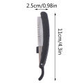 2025 NEW 【JOY KKDid mall】3Styles Men Women Manual Shaver Straight Stainless Steel Sharp Barber Razor Folding Shaving Beard Cutter Blade. 