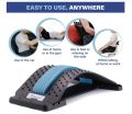 Multi-Level Back Stretcher Posture Corrector Device for Back Pain Relief with Back Support Mate Magic Back Stretching Massage (Multi). 