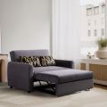 SB Furniture Elle Decor - Buddy Sofa Bed - Dark Gray. 