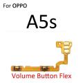 Power ON OFF Mute Switch Control Key Volume Button Flex Cable For OPPO A5S. 