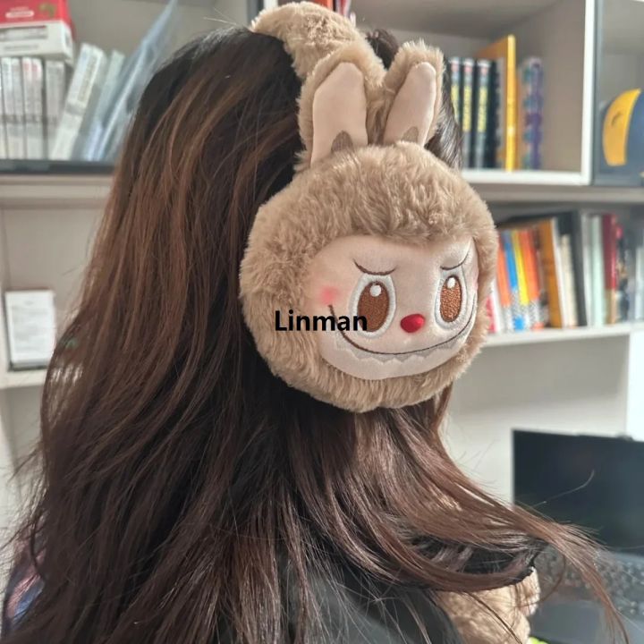 New%201Pcs%20Labubu%20Rabbit%20Plush%20Earmuffs%20Cute%20Girls%20Warm%20Ear%20Muffs%20Retractable%20Frostproof%20Earmuffs%20Students%20Adults%20Children%20Can%20Use%20-%20Image%202