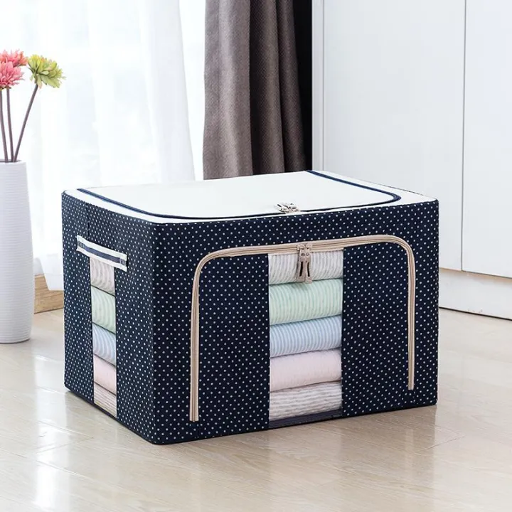 Storage%20Box%20Foldable%20Large%20Capacity%20Oxford%20Cloth%20Clothes%20Sundries%20Organizer%20Case%20For%20Household%2066ltr%20-%20Image%205