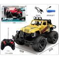 Remote Control Off Road Rechargeable Jeep Vehicle with Light, USB Cable and Rechargeable Battery. 