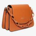 Brown Color Jing & Pin Cross Body Design Bag For Women. 
