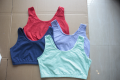 Livingtex 4 Pcs Assorted Color Sports Bra. 