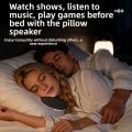 Gift Bluetooth 5.4 Under Pillow Bluetooth Speaker Mini HiFi Stereo Sound Wireless Sleeping Speaker TF Card Support Sleep Aid Portable Music Player Personal Relaxation. 