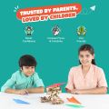 Smartivity Hydraulic Plane Launcher Stem DIY Fun Toy For Kids 6 To 12 Years, Educational & Construction Based, Learn Science Engineering Project. 