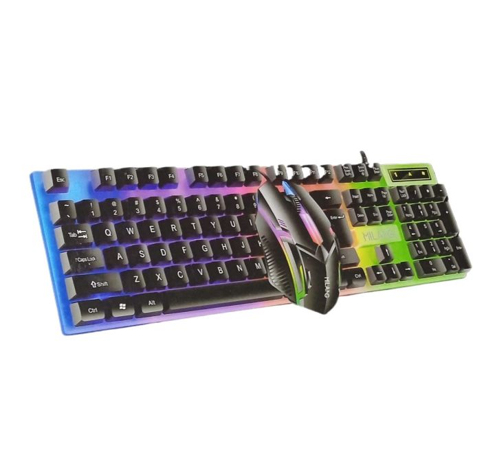 Milang Ultimate Warrior Gaming Keyboard Mouse Combo