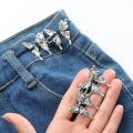 Butterfly Jeans Button Adjustable Clips for Pant Skirts Waist Tightener Buckle Snap Button Adjuster Pants Pin Retractable Button. 