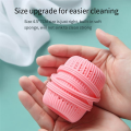 FORIDE Silicone Laundry Ball Large Size Washing Machine Washing Ball Clothing Care Ball Cleaning Ball Pink. 