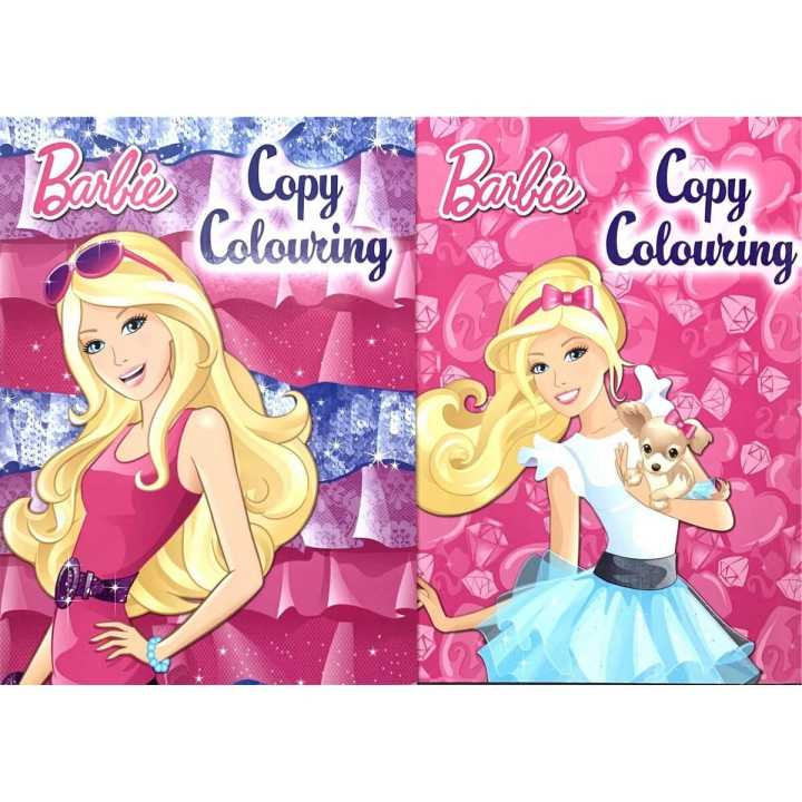 Combo Offer of Coloring Book Barbie Copy Colouring Books for