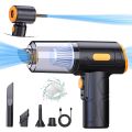 Practical Powerful Suction Wireless Vacuum Cleaner Lightweight TYPE-C Fast Charge Car Vacuum Cleaner Wet & Dry Durable Construction Portable Vacuum Cleaner Car Use. 