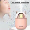 Portable Mini Humidifier USB Cool Mist Ultrasonic Humidifier with Water Bottle Premium Humidifying Unit with Whisper-Quiet Opera. 
