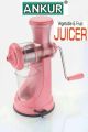 Manual Hand Press Fruits and Vegetable Juicer BOS. 