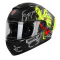 IGN-4 Hyena Glossy Dual Visor By Helmets Nepal. 