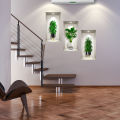 3D Leafy Plants Wall Sticker 60cm x 90cm. 