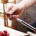 Reusable 304 Stainless Steel Boba Straws 12mm Colored Metal Straw Slanted Mouthed Straight Tubes Stir Tube For Bubble Tea Tapioca Pearl. 