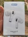 Yesplus Wireless 3 Headset TWS-06 Best And Deep & High Sound Quality with free silicon Case Cover. 