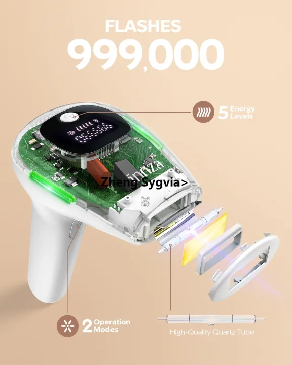 Haodeguiguo%20INNZA%20IPL%20Hair%20Removal%20for%20Women%20at-Home%20999,000%20Flashes%20Painless%20Hair%20Remover%20Device%20for%20Facial%20/Armpits/Legs/Arms/%20Bikini%20Line%20-%20Image%202