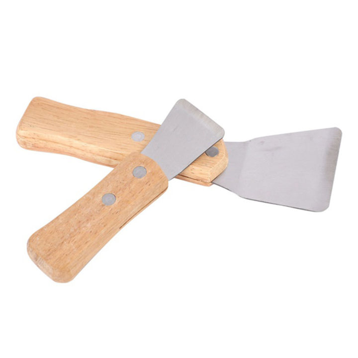 NAMUNY%201Pcs%20Ceiling%20Install%20Spatula%20Scoop%20with%20Wooden%20Handle%20Stretch%20Ceiling%20Film%20Shovel%20Accessories%20for%20Welding%20Harpoon,%20Large%20-%20Image%205