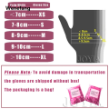 Wenefang Pink Disposable Nitrile Gloves Waterproof Anti-static Durable Black/White Latex Gloves For Kitchen Cook Beauty Salon XS 50/20PCS. 