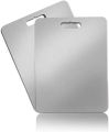 Stainless Steel Heavy Duty Non-Slip Chopping Cutting Board | Hygienic, Rust-Resistant & Durable Kitchen Cutting Board for Vegetables, Meat & Fruits. 