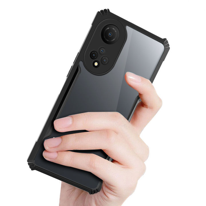 Vantime%20for%20Honor%20X7%20Case%20Air%20Cushion%20Hard%20Crystal%20Clear%20Back%20Shockproof%20Phone%20Casing%20-%20Image%202