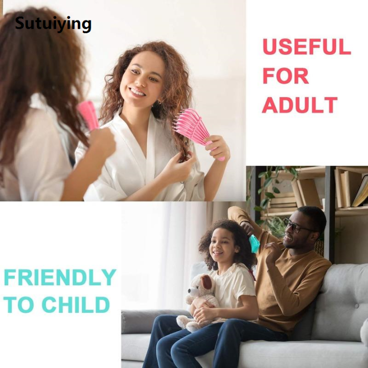 Sutuiying%20Hair%20Comb%20Detangling%20Brush%20Scalp%20Massage%20Hair%20Brush%20Detangler%20Brush%20Portable%20for%20Curly%20Hair%20Thick%20Hair%20Octopus%20Hairbrush%20Women%20Men%20Salon%20-%20Image%206