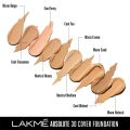 Lakme Absolute 3D Cover Foundation - 15ml. 