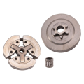 2set 3/8 Clutch Drum & Clutch & Needle Bearing Fit for Chinese Chainsaw 3800. 