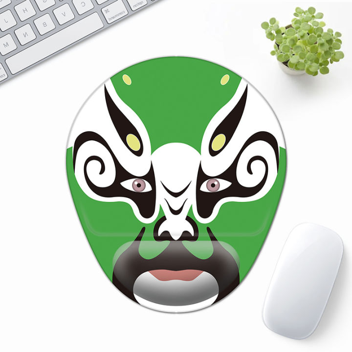 New%20specials%20Peking%20Opera%20Mask%20Ergonomic%20Mouse%20Pad%20Wrist%20Rest%20Non-Slip%20Rubber%20Desk%20Mat%20Pad%20Under%20Hand%20Office%20Mouse%20Carpet%20Wristband%20Jessica%20-%20Image%205