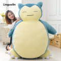 Linguolin 200CM Large Size Snorlax Plush Toy Kawaii Plushies Unstuffed Snorlax Bean Bag Cute Anime Doll Room Decoration Kids Birthday Gift. 