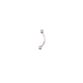 【VisioN Super Shop】Surgical Steel Eyebrow Piercing Curved Barbell Ring Snug Daith Helix Earring. 