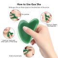 Facial Body Massage Small Size Gua sha Stone Jade Roller Face Body Lift Skin Relaxation Guasha Scraper Skin Care Tool. 